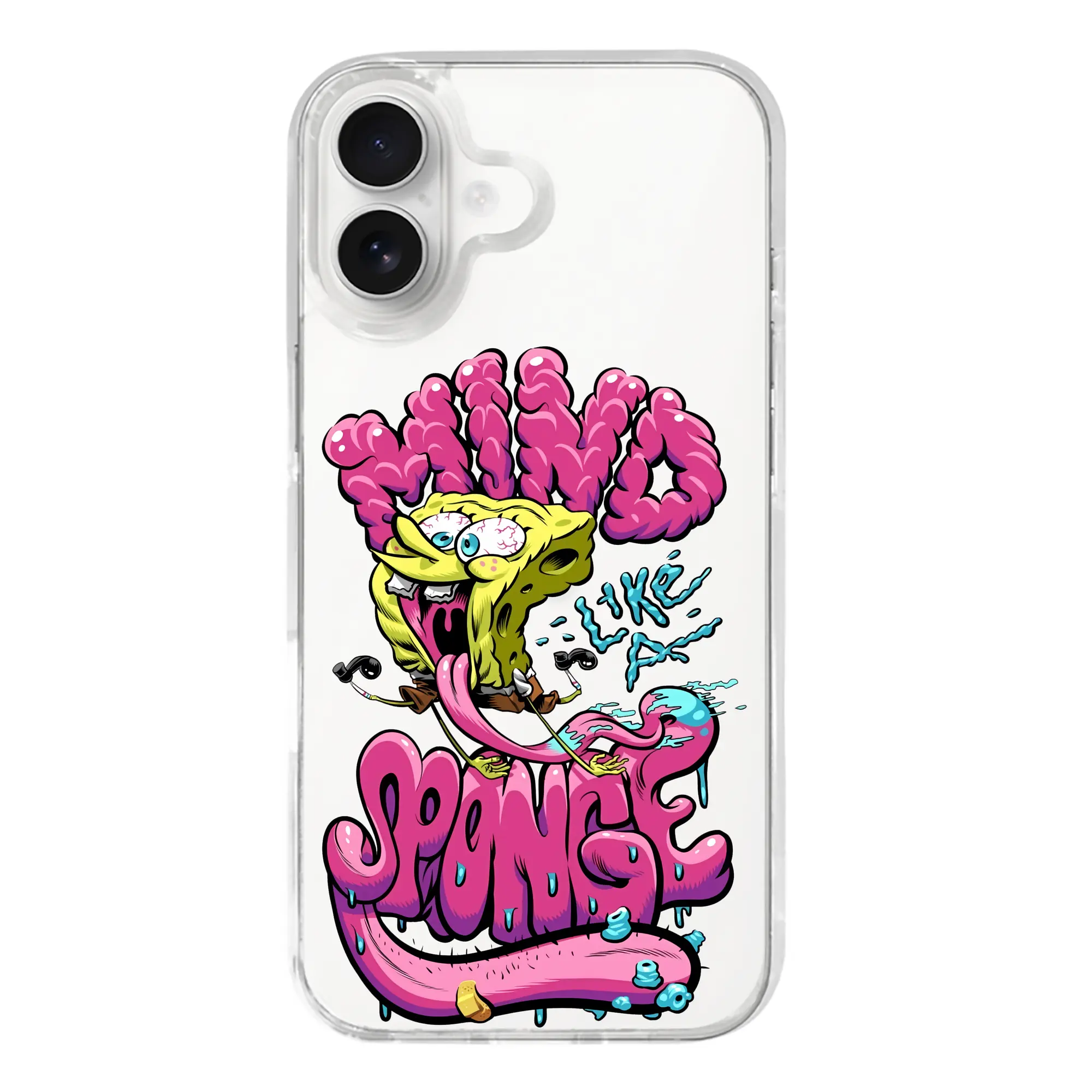 スポンジボブ グッズ スポンジボブ - iPhone 17シリーズ 透明スマホケース – 薄型・耐衝撃・精密フィット保護カバー